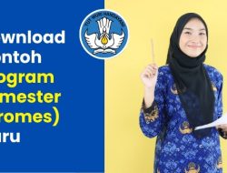 Download Contoh Program Semester (Promes) Guru