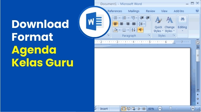 Download Format Agenda Kelas Guru