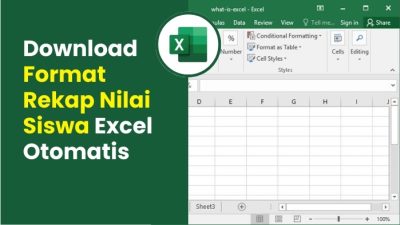 Download Format Rekap Nilai Siswa Excel Otomatis