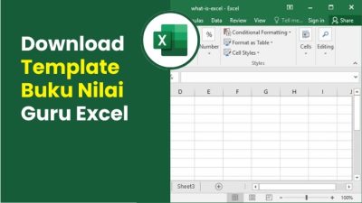 Download Template Buku Nilai Guru Excel