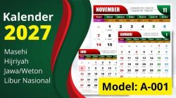 Kalender 2027 Lengkap dengan Hari Libur Nasional dan Tips Perencanaan