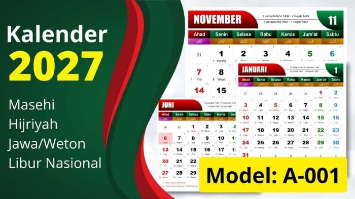 Kalender 2027 Lengkap dengan Hari Libur Nasional dan Tips Perencanaan